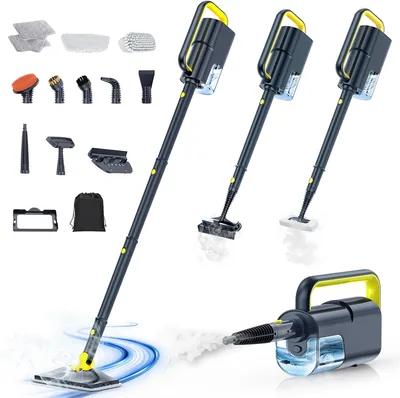 Steam Mop Cleaner 10-in-1 Accessories Best Deal
