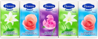 Unscented Pocket Tissues 50s Pack - Extra Soft & Strong