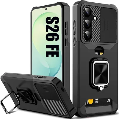 rojarou Samsung Galaxy S26 FE Case Black