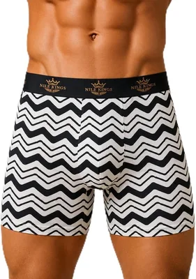 بوكسر رجالى مطبوع اشكال مختلفة | Patterned Print boxer cotton