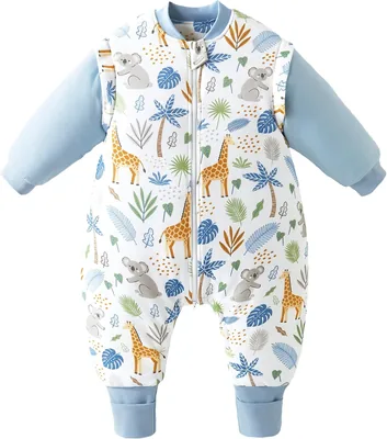 Teechodina Baby Sleeping Bag with Feet - All Year Round