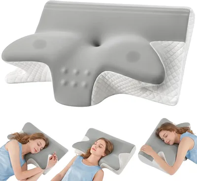 Honfay Memory Foam Pillow - Neck & Shoulder Support