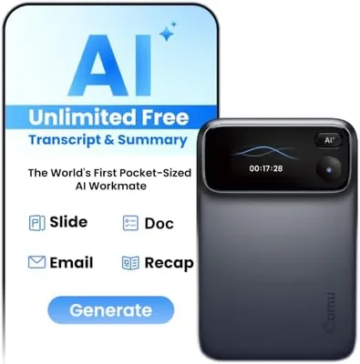 Comu Action Pro AI Voice Recorder