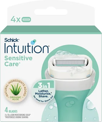 Schick Intuition Sensitive Women's Razor Refills 4 Pack