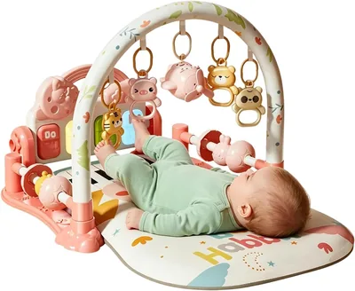 Dynamisk barnaktivitetscentrar: K | Dynamik Barnaktivitetscentrar - Convertibel Speelgim, Mått 120x120 cm, Multifunkjonell Design