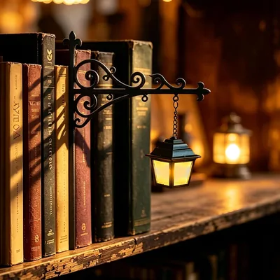 Lámpara de estante decorativa Chenbow, Lámpara de biblioteca
