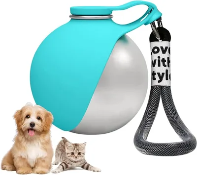 2 in 1 Portable Dog Water Bottle Best Deal