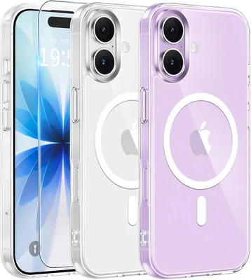 SUPFINE Magnetic iPhone 17 Case Clear