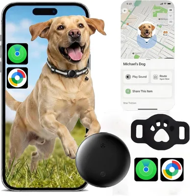 Pet Tracker - Apple Find My & Google Find My Device Waterproof
