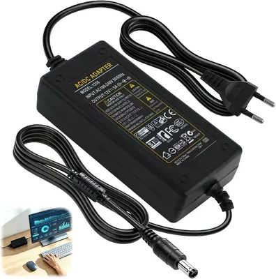 Chargeur Qilomor 12V 5A pour bandes LED, adaptateur universel