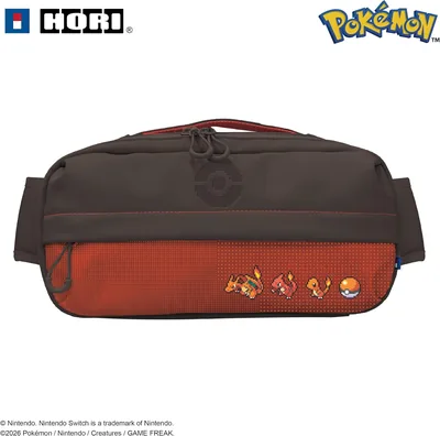 Paquete de Aventura HORI (Pokémon Pixel Rojo) para Nintendo Switch 2
