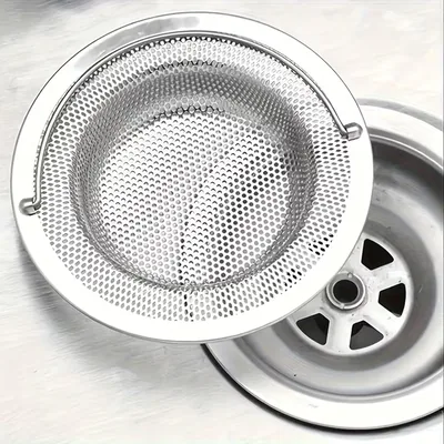 Stainless Steel Sink Strainer Anti-Clog Filter Food Catcher