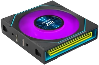 LIANLI 12SLIND1F1B UNI FAN SL-INF LCD FLEX 120 BK Single Pack Case Fan Best Deal