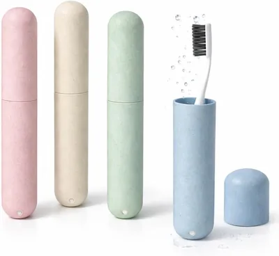 4 Pack Travel Toothbrush Holder Case - 20% Off