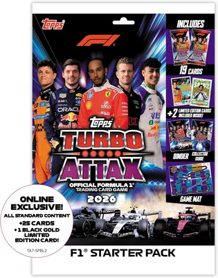 Topps Formula 1 2026 Turbo Attax Starter Pack (Exklusiv Online)