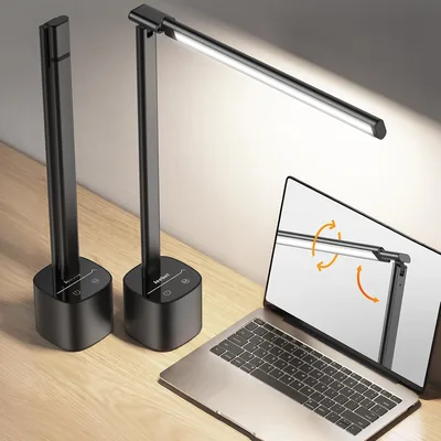 Lampe de bureau sans fil Celiser 5000mAh avec 500LM et angle d'éclairage réglable