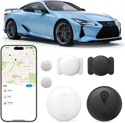 2 Pack GPS Tracker Vehicle Air Finder Magnetic Mount