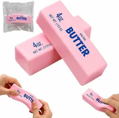 Beauty 1PCS Butter Squeeze Toys - Super Soft Slow Rising Squishy, Realistic