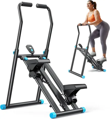 MERACH 2026 Stepper Pro, Escaladeur Vertical Pliable avec 3 Niveaux de Résistance Ajustables pour Maison