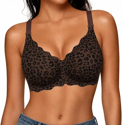 Wireless Bra for Women - Push Up T Shirt Style