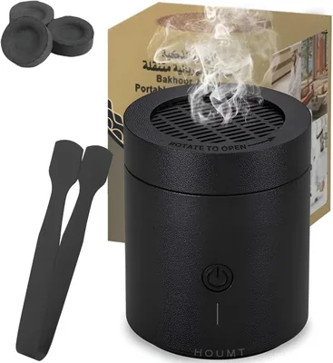 HOUMT Bukhoor Burner Portable Electric Incense Recharger
