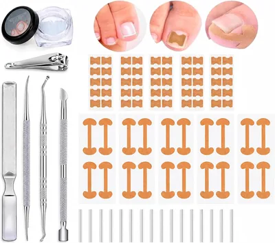Yiihaoaoyuu Toenail Care Kit 105Pcs Stainless Steel Tools