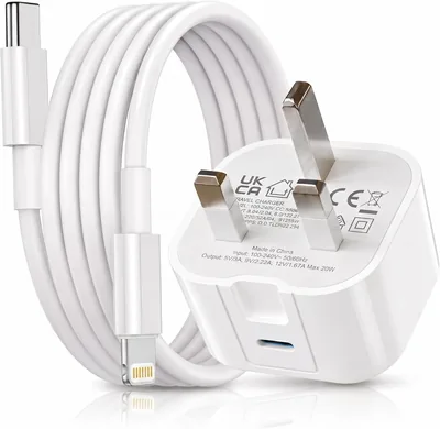 iPhone 20W Fast Charger with USB-C Cable
