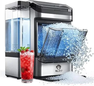 Portable Ice Maker Machine, 38 lbs Daily Production, Self-Cleaning, Quiet Compressor