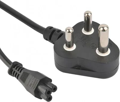 3-Pin Plug to IEC C5 Power Cable