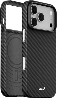 Super Thin Aramid Fibre iPhone 18 Pro Max Case Black