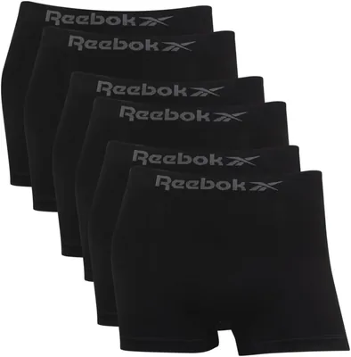Kit com 6 Cuecas Reebok Boxer Microfibra Classic - Best Deal