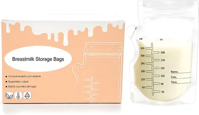 100 Pack Milk Storage Bags - Best Deal
