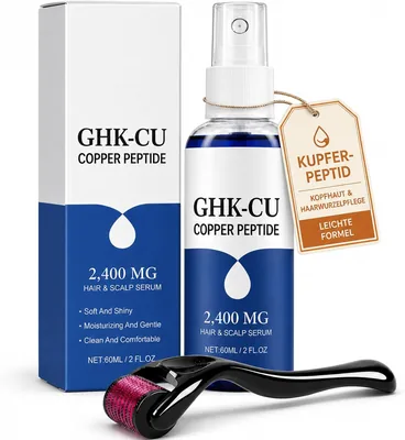 Hair Serum 2 fl oz with Scalp Roller