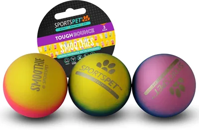 SPORTSPET Tough Bounce Dog Balls - 65mm