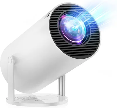 Mini Projector Android 14 Portable 4K