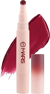 MARS Lip Fuzz Blurring Lip Cream with Cushion Tip Applicator | Paraben-Free | Air-Soft Matte Lipstic