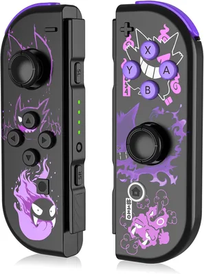 NCanoi Controller for Nintendo Switch, Double Vibration Support