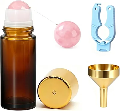 Naydehe Rose Quartz Roller Bottles 50ml