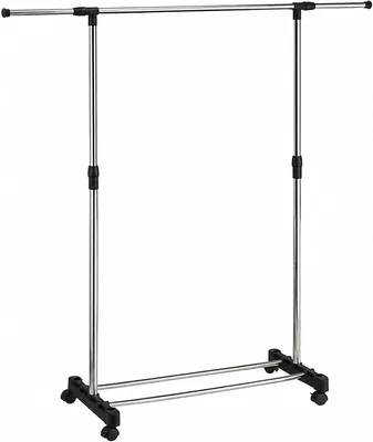 Heavy Duty Adjustable Rolling Clothes Rack with Wheels Best Deal