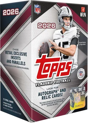 2026 Topps NFL Flagship Football - Factory Sealed Best Deal