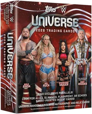 2026 Topps Universe WWE Mega Box - Factory Sealed