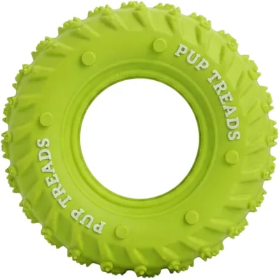 Dog Tire Chew Toy, Durable Dental Ring