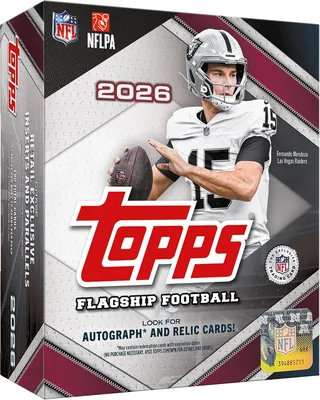 2026 Topps NFL Flagship Football Mega Box Best Deal