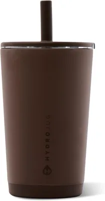 HydroJug 14 oz Ceramic Tumbler, Vacuum Insulated Stainless Steel Cup
