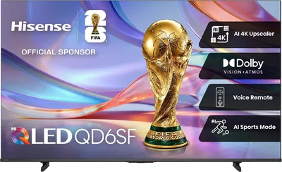 Hisense 75QD6SF 75" Smart TV - 4K UHD