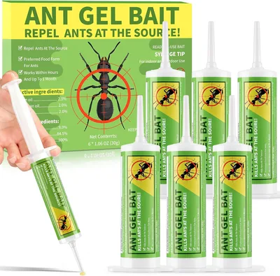 6 Gel Repellenti Ant (30g) - Pronti all'uso - Sicuri ed Eodorless