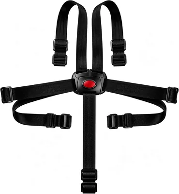 Universal 5 Point High Chair Harness Adjustable Safety Straps