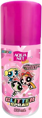 Espray para el cabello Powerpuff Girls® con brillo de Aqua Net® 100 ml