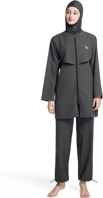 Sthxyfaith Muslim Swimwear for Women - Long Sleeve Modest Arabic Costume, Best Deal