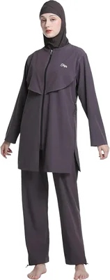 Sthxyfaith Muslim Swimwear for Women - Full Coverage Modest Arabic Costume